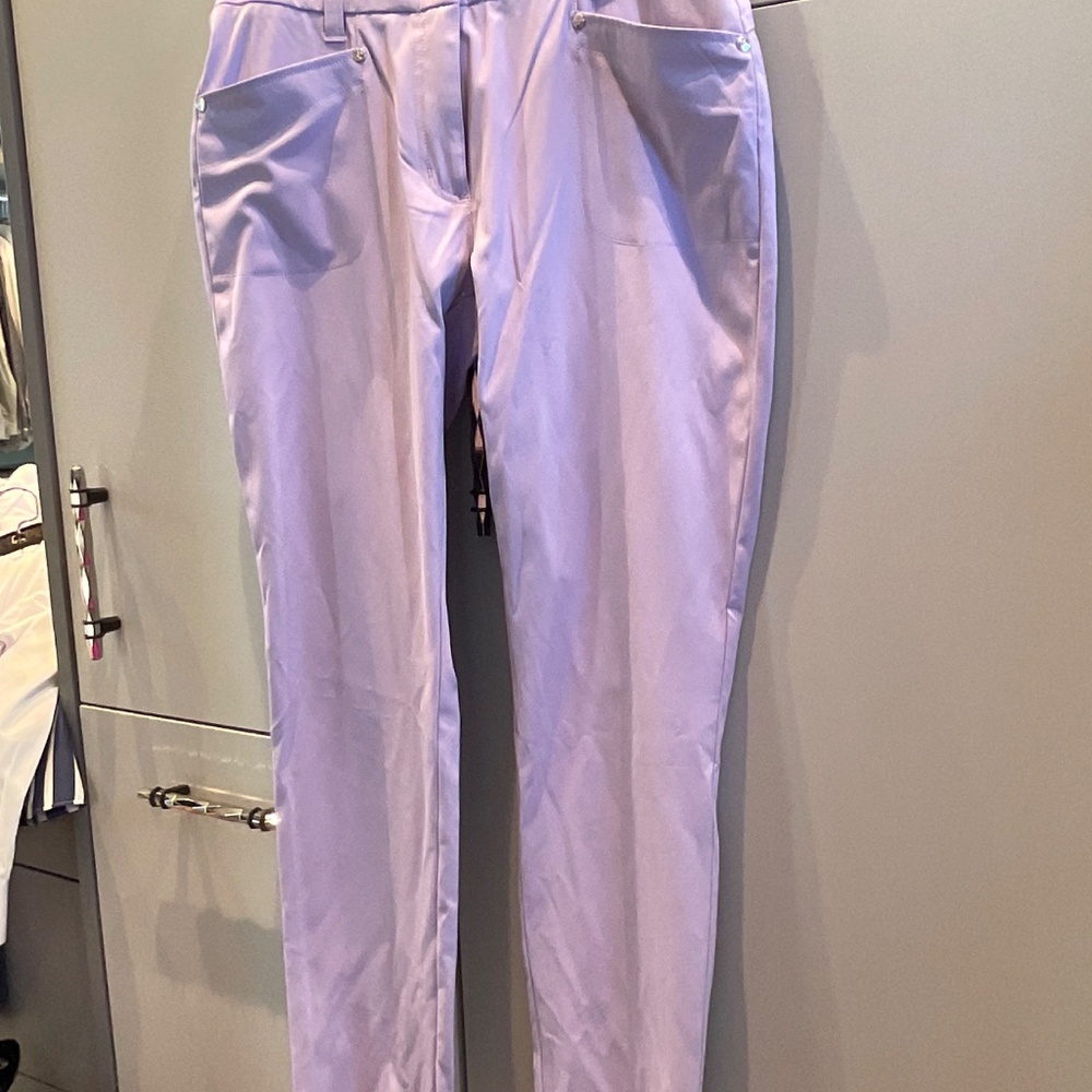DAILY SPORT GOLF PANTS  -LILAC
